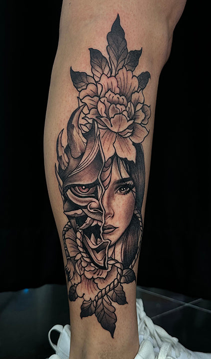 Full forearm custom tattoo