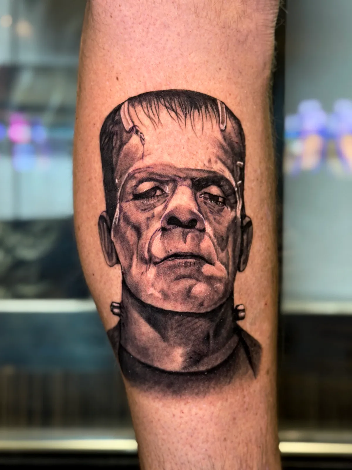 Custom lettering tattoo